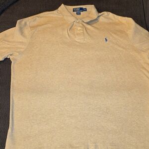 2 button Ralph Lauren Polo shirt XXL tan